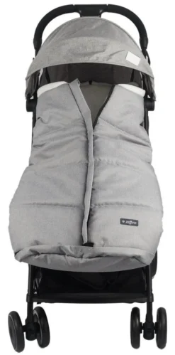 Zaffiro Zwart Universele Voetenzak S12 09808 -LiefjesHoek Verkoop voetenzak grey melange zaffiro 1 2