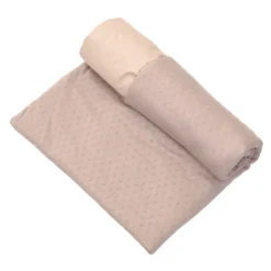 MamaLoes Amy Ajour Nougat 75x100cm Wiegdeken 84483 -LiefjesHoek Verkoop wieg nougat