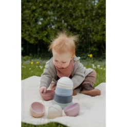 Bibs Pastel Rainbow Wobbly Tower Stapeltoren 4100100 -LiefjesHoek Verkoop wobbysfeer3
