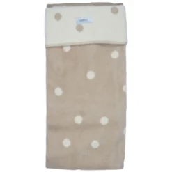 Zaffiro Ecru & Beige Gestipt 75 X 100 Cm Wiegdeken 14987 -LiefjesHoek Verkoop zaffiro ecru en beige gestipt 75x100 mamaloes babysjop 1