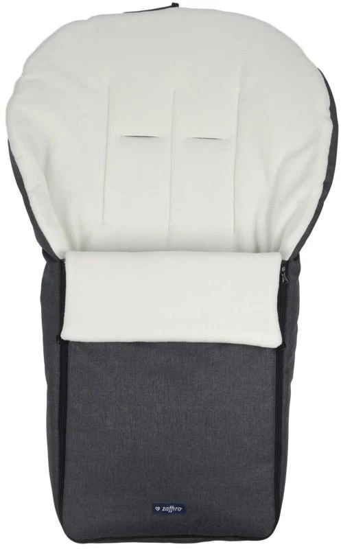 Zaffiro Melange Antraciet Wit Universele Afritsbare Voetenzak S13 1 Zaffiro Melange Antraciet Wit Universele Afritsbare Voetenzak S13
