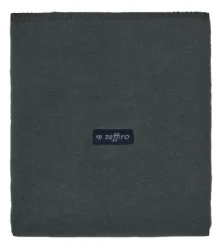 Zaffiro Antraciet Cotton 100 X 150 Cm Ledikantdeken 3443