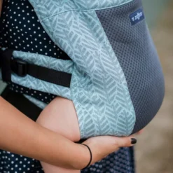 Zaffiro City Air Beige Leaves Ergonomische Draagzak 7398 -LiefjesHoek Verkoop zaffiro city air beige leaves draagzak 7398 5