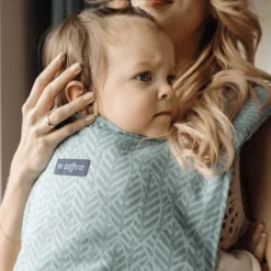 Zaffiro City Graphite Leaves Ergonomische Draagzak 45400 -LiefjesHoek Verkoop zaffiro city mint leaves ergonomische draagzak 3 1