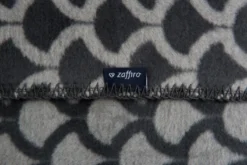 Zaffiro Grijs & Antraciet Halve Cirkels 75 X 100 Cm Wiegdeken 40733 -LiefjesHoek Verkoop zaffiro deken halve cirkels grijs antraciet ia1 3