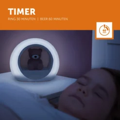 Zazu Billy Beer Paars Nachtlampje ZA-BILLY-03 -LiefjesHoek Verkoop zazu billy beer paars nachtlampje za billy 03 7