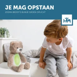 Zazu Brody De Beer Taupe Slaaptrainer ZA-BRODY-01 -LiefjesHoek Verkoop zazu brody de beer taupe slaaptrainer sfeer 6