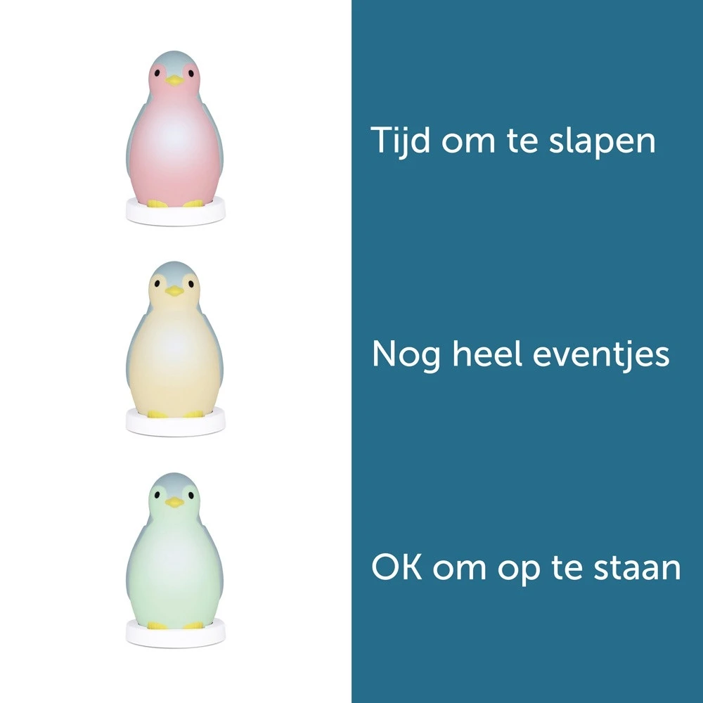 Zazu Pam De Pinguin Blauw 3 In 1 Slaaptrainer ZA-PAM-02 - Afbeelding 8