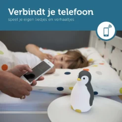 Zazu Pam De Pinguin Grijs 3 In 1 Slaaptrainer ZA-PAM-01 -LiefjesHoek Verkoop zazu pam de pinguin grijs 3 in 1 slaaptrainer za pam 01 1